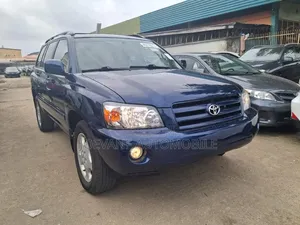 Toyota Highlander 2007 Blue