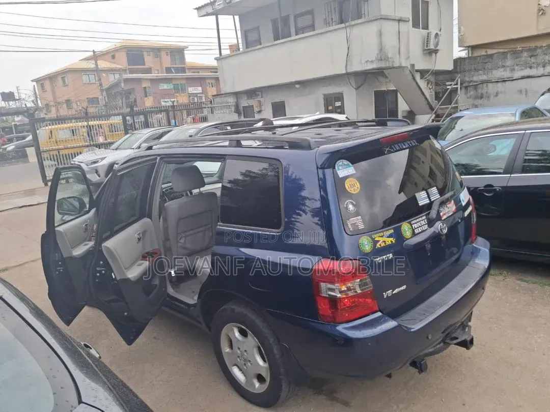Toyota Highlander 2007 Blue