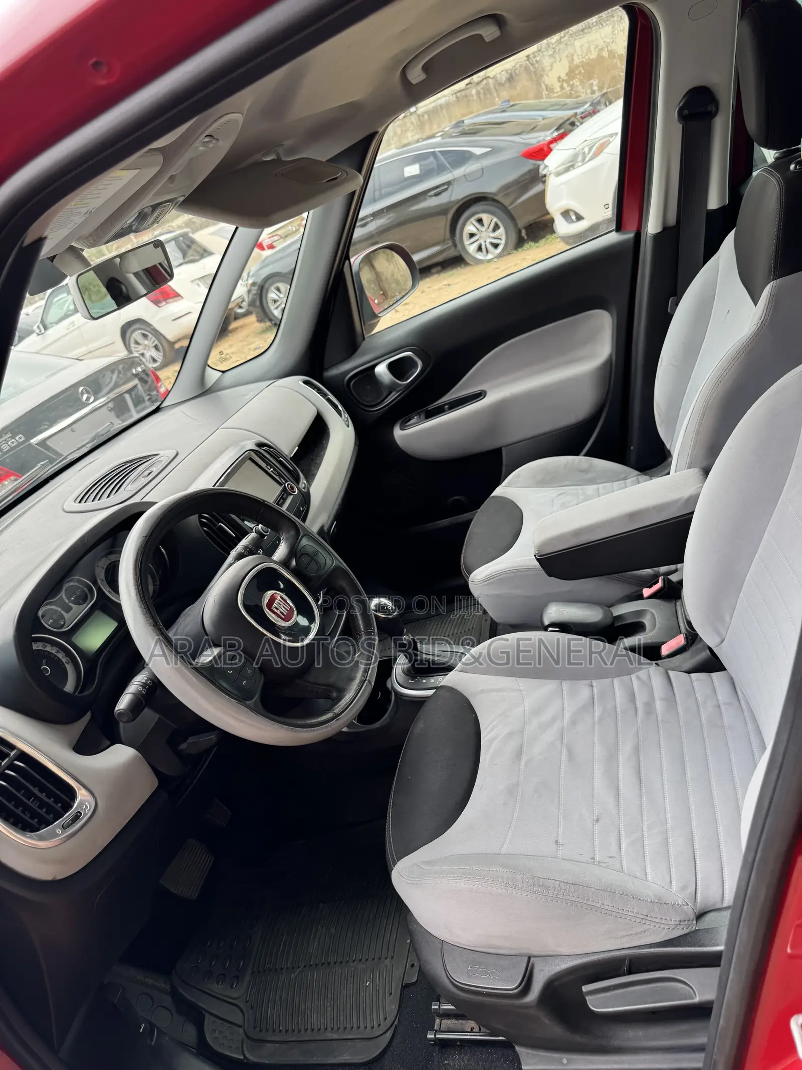 Fiat 500C 2013 Red