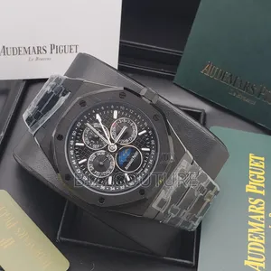 Original Audemars Piguet Royal Oak Black Chain Watch Available Instore
