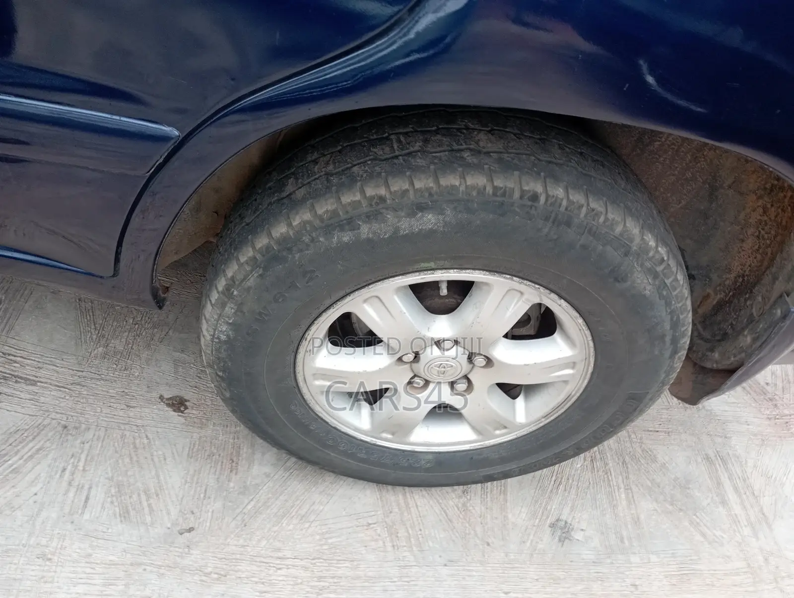 Toyota Highlander 2004 Blue