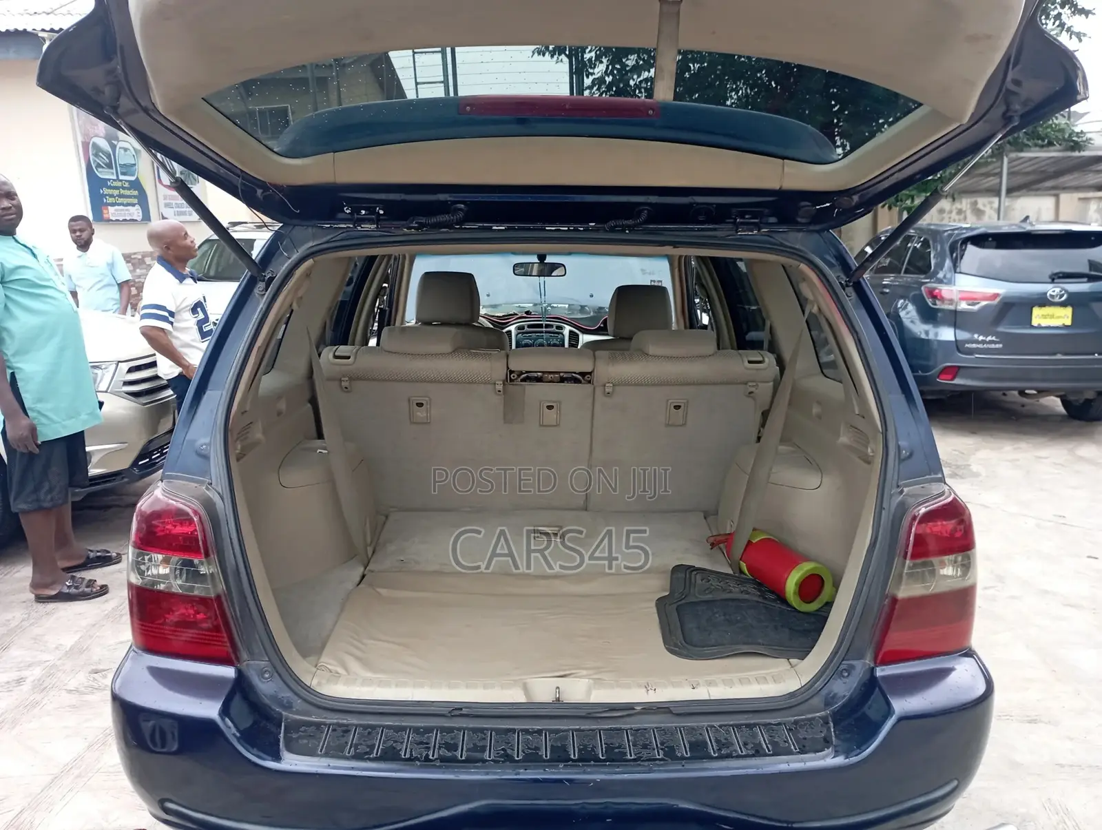 Toyota Highlander 2004 Blue