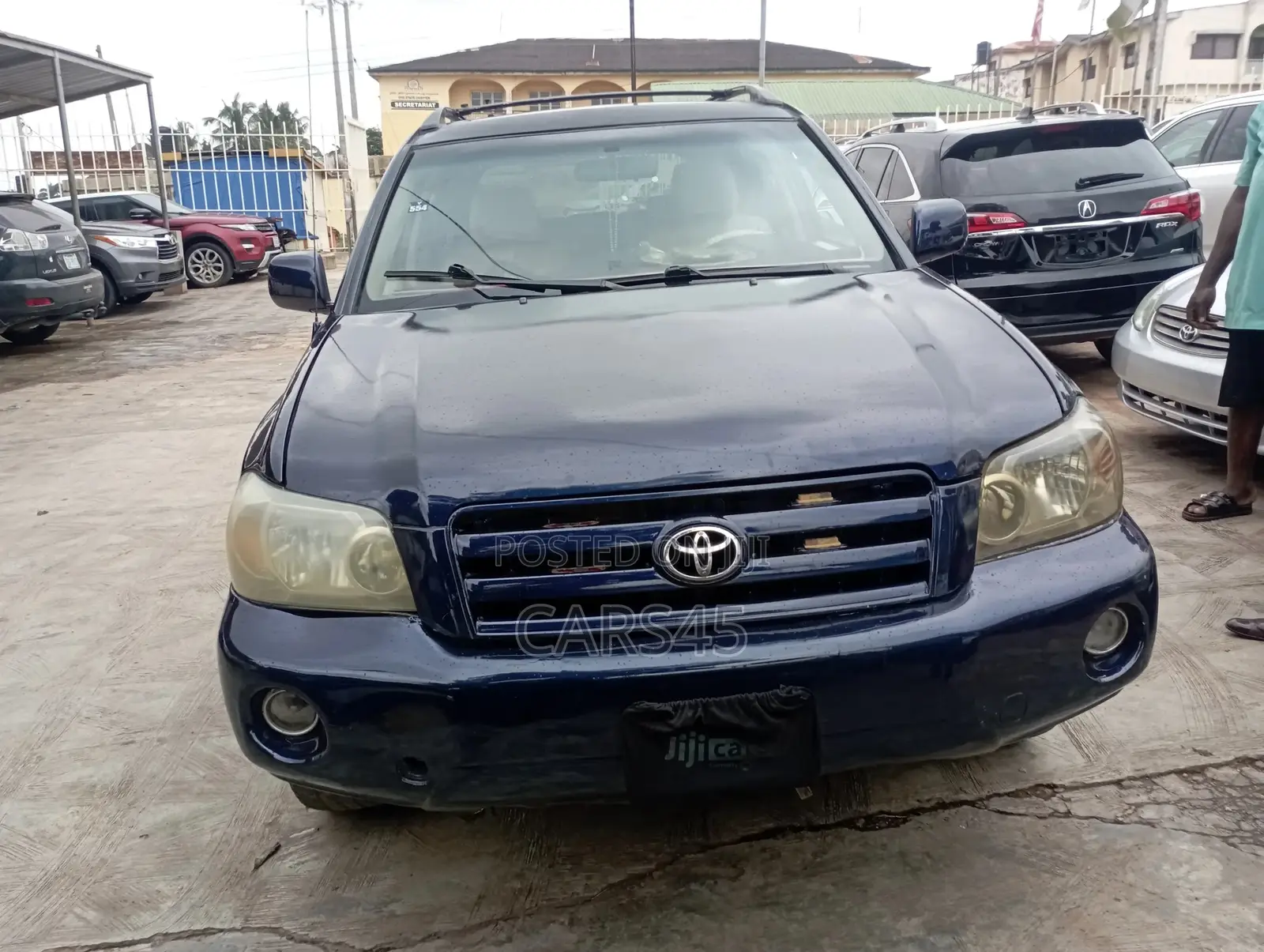 Toyota Highlander 2004 Blue