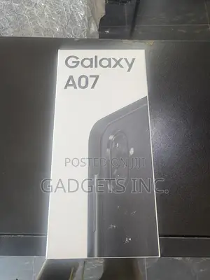 New Samsung Galaxy A07 128 GB Black