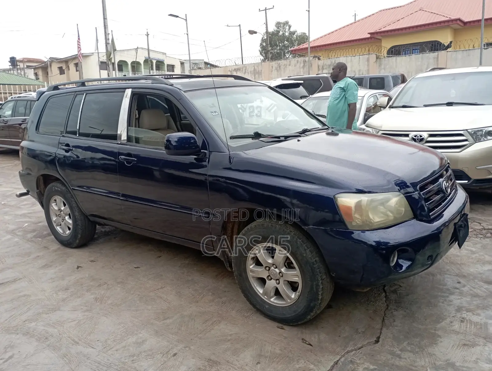 Toyota Highlander 2004 Blue