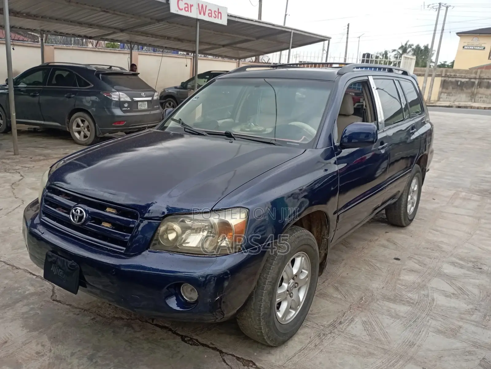 Toyota Highlander 2004 Blue