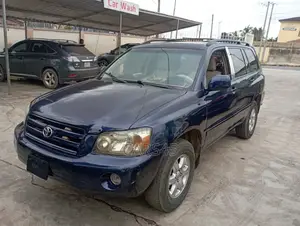 Toyota Highlander 2004 Blue