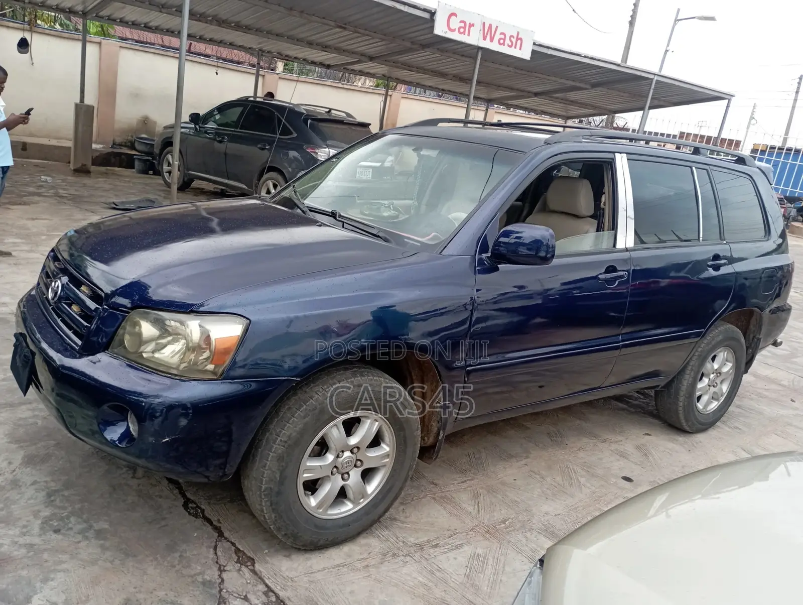 Toyota Highlander 2004 Blue