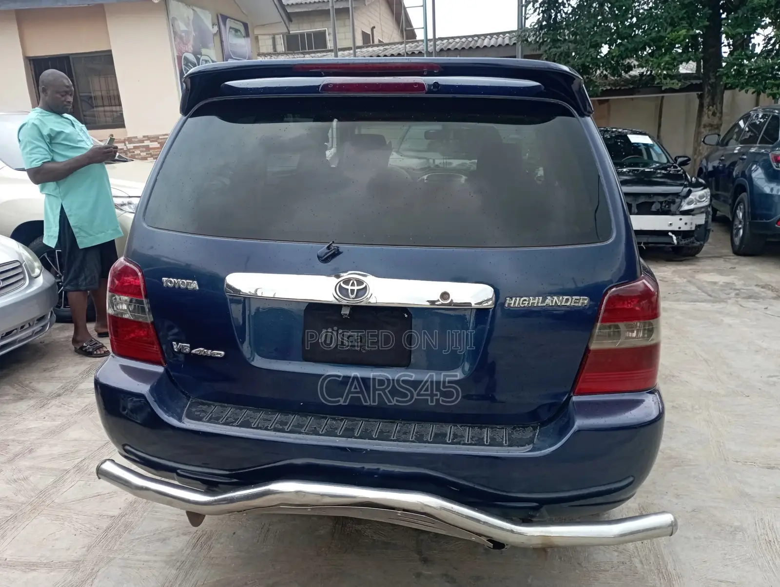 Toyota Highlander 2004 Blue