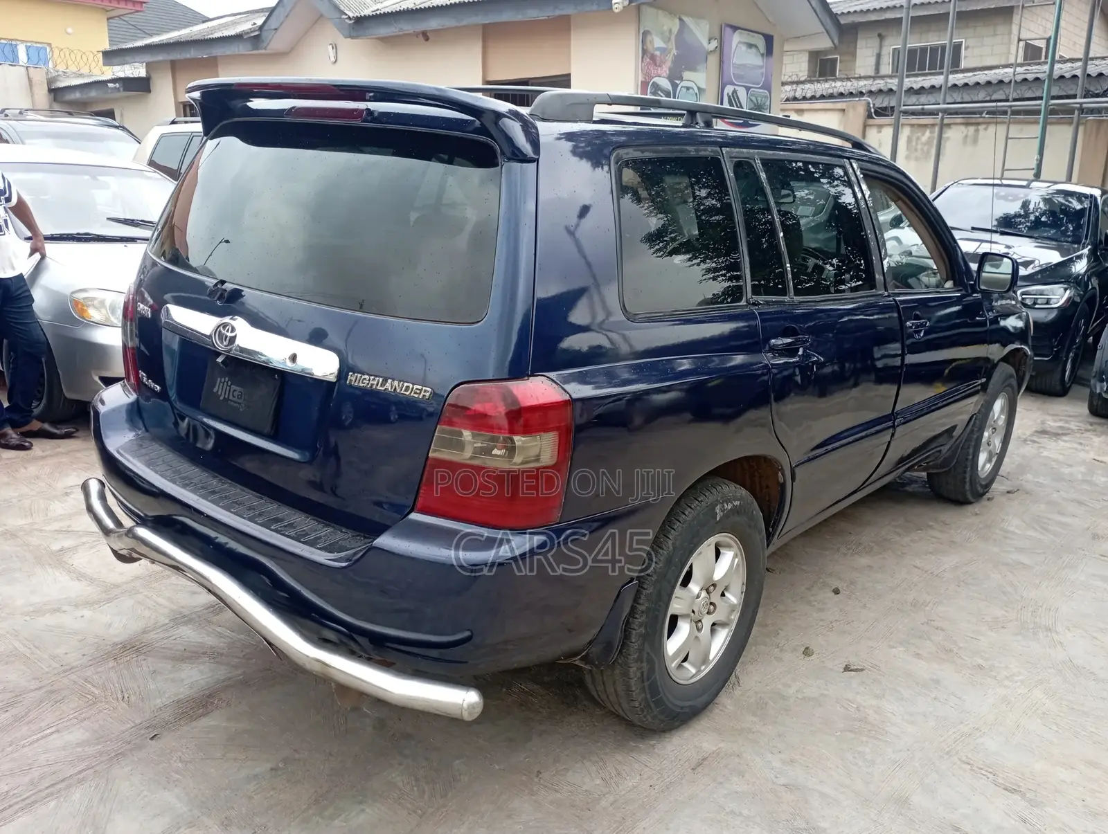 Toyota Highlander 2004 Blue