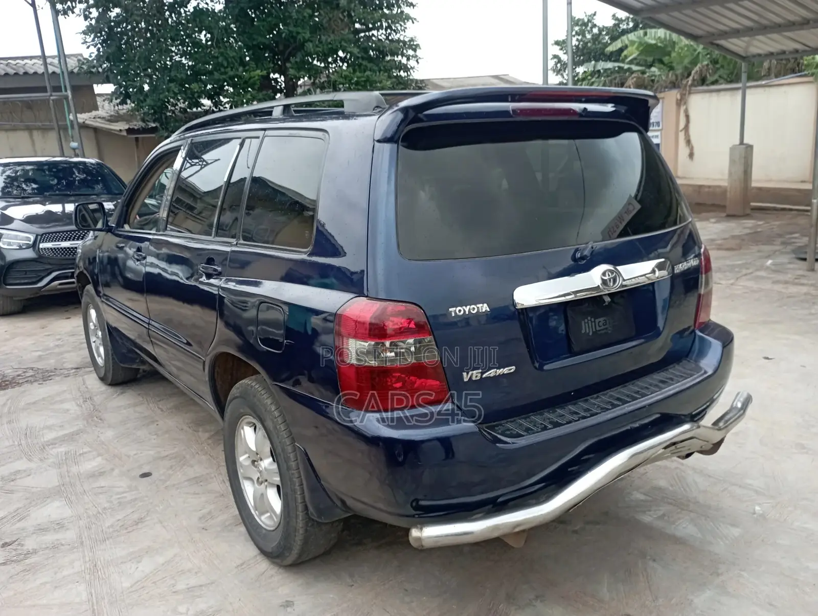 Toyota Highlander 2004 Blue