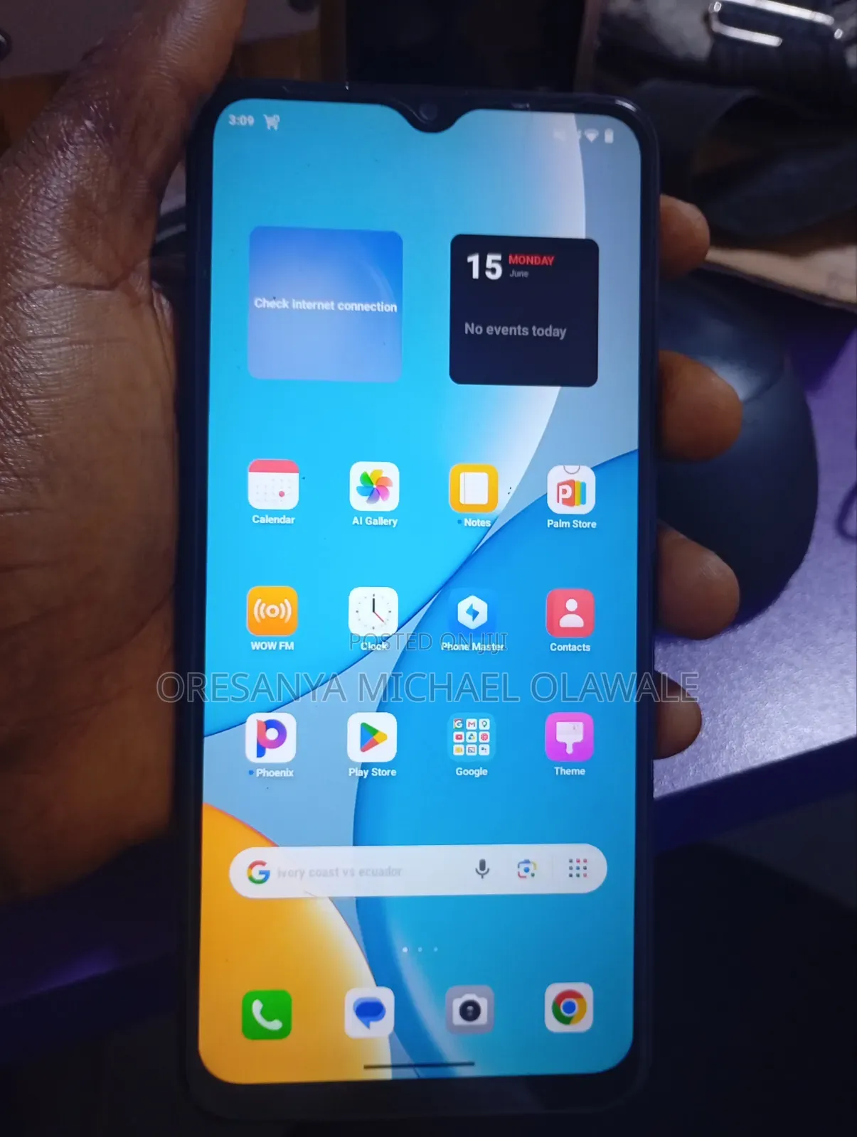 Itel A06 64 GB Blue