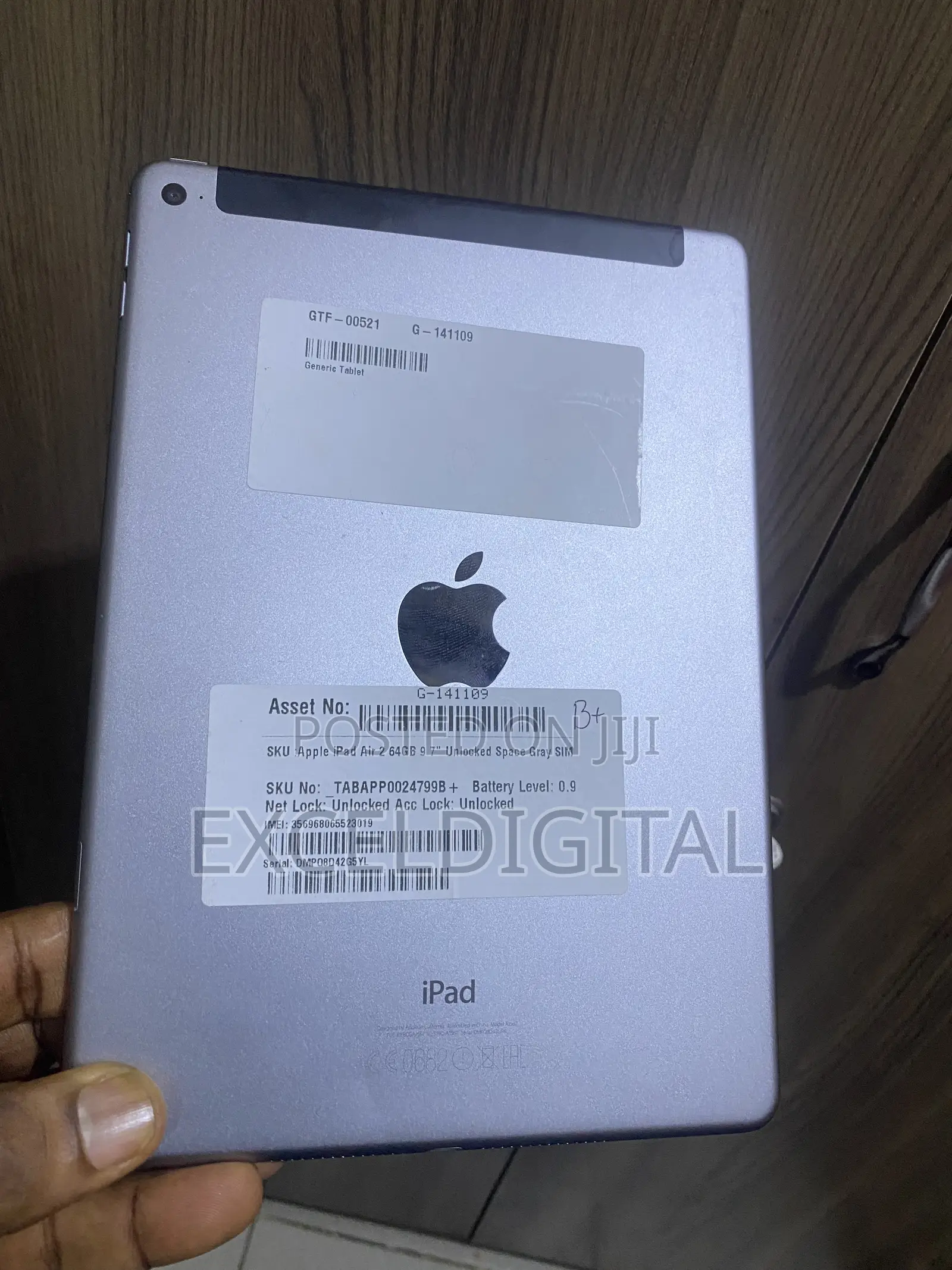 Apple iPad Air 2 64 GB Gray