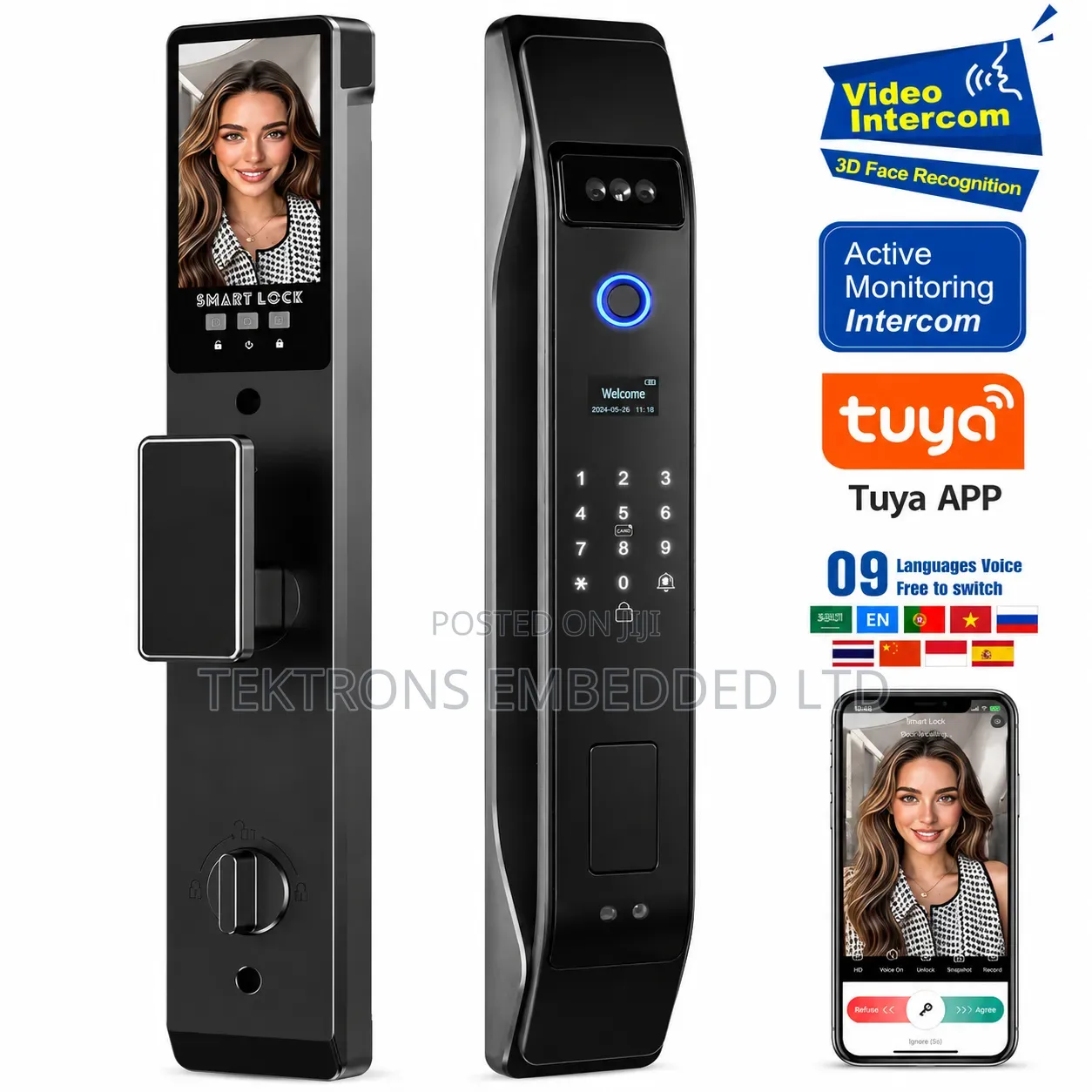 Facial Recognition Smart Door Lock