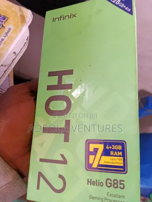 Infinix Hot 12 128 GB White