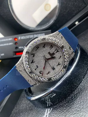 100% Bussdown Moissanite Hublot Wristwatch