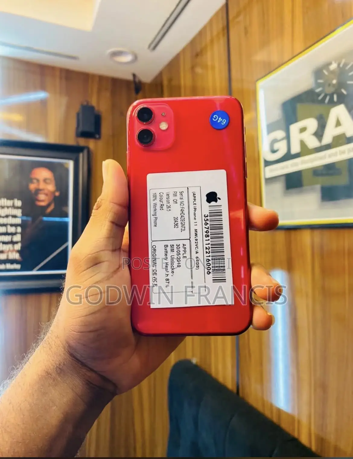 Apple iPhone 11 64 GB Red
