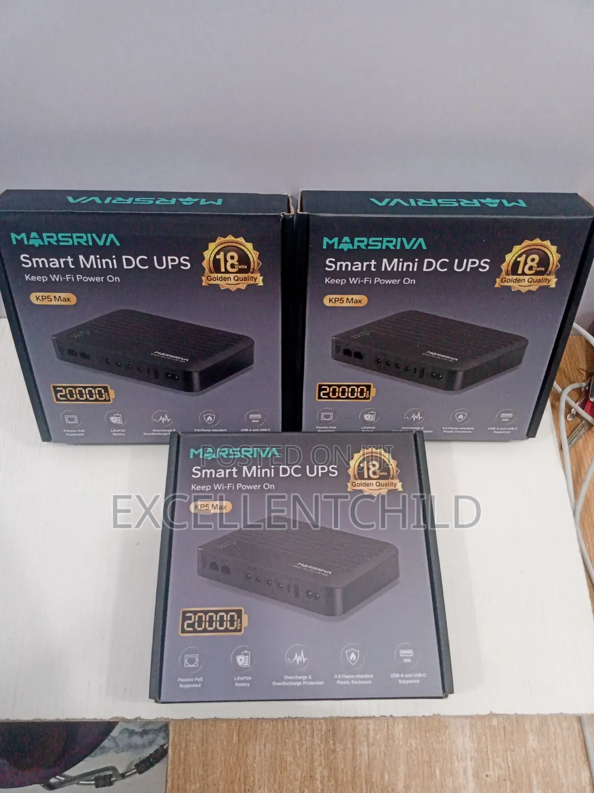 20,000mah Marsriva(Kp5max) Smart Mini Dac Ups