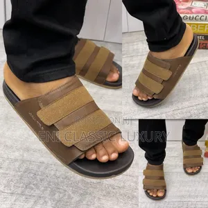 Top Quality Luxury Men's Slides Well Banded Package