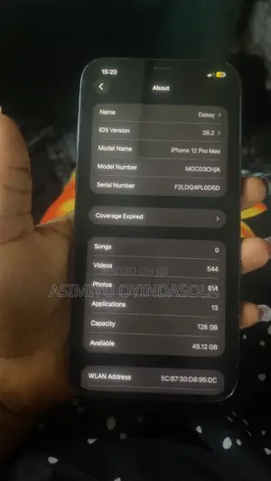 Apple iPhone 12 Pro Max 128 GB Blue