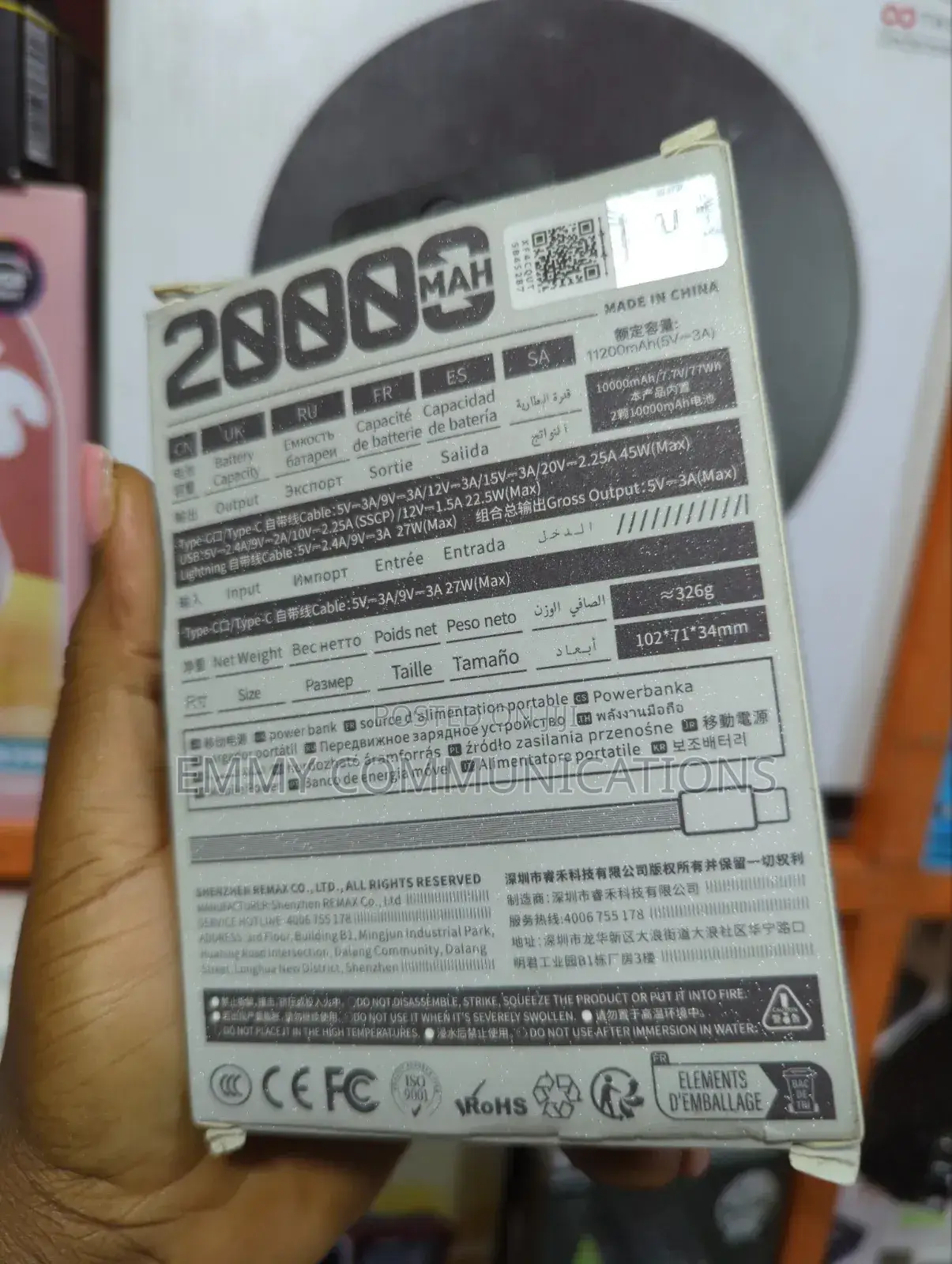 2000mah Fast Charger