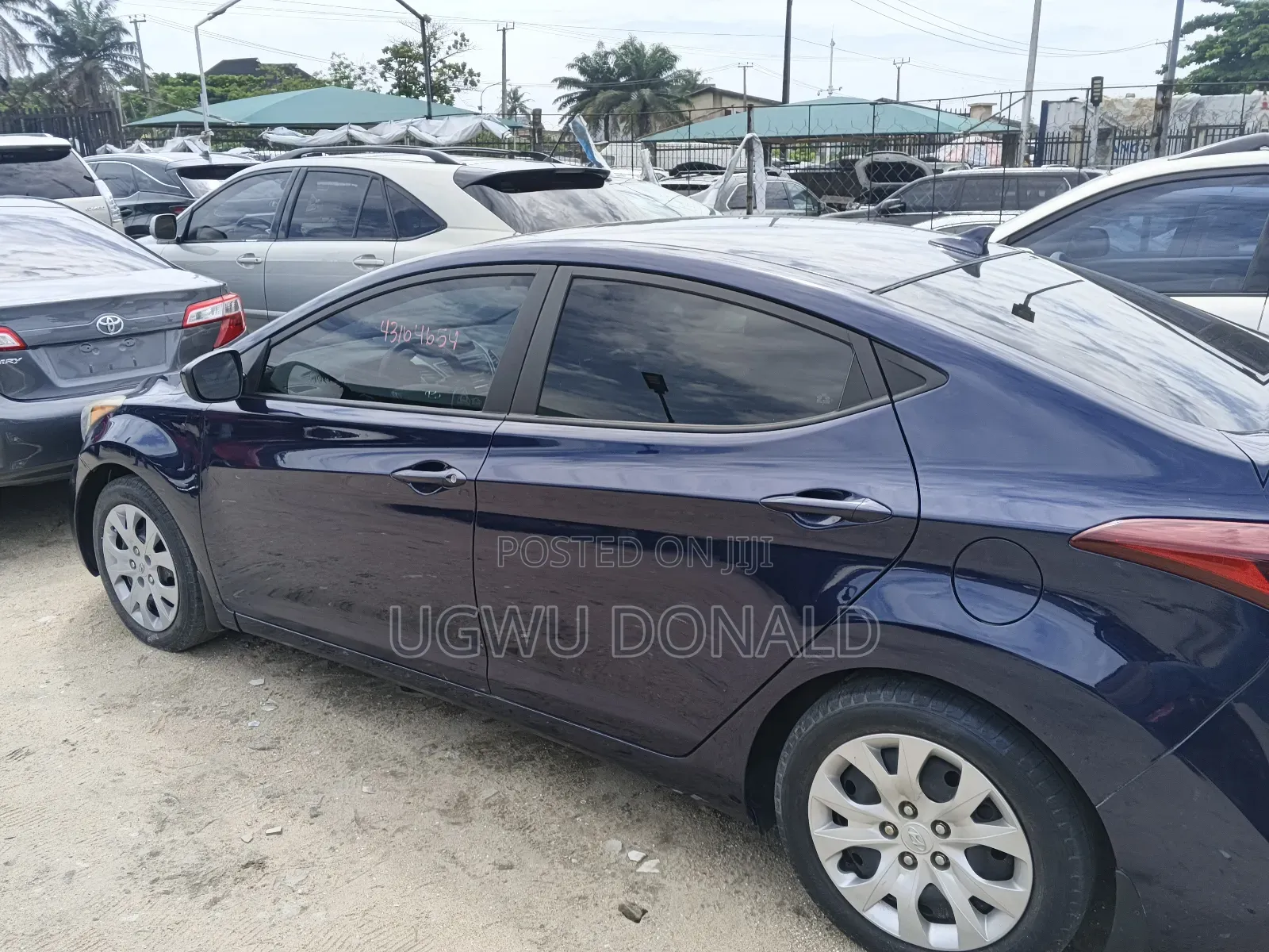 Hyundai Elantra 2014 Blue
