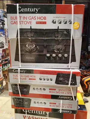Century 5” Burners Inbuilt Kitchen Gas Stove. 10yrs Waranty