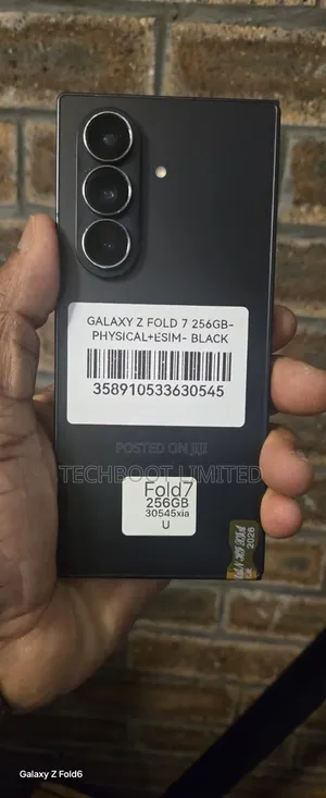 Samsung Galaxy Z Fold7 256 GB Black