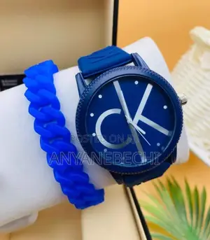 Ck Watch With Hand Chain