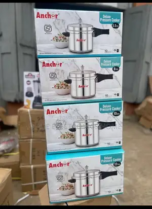 Anchor Pressure Cooker. 5.5ltrs Size. 5yrs Waranty