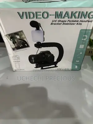Professional Video Making Stabilizer Kit With Mic Light