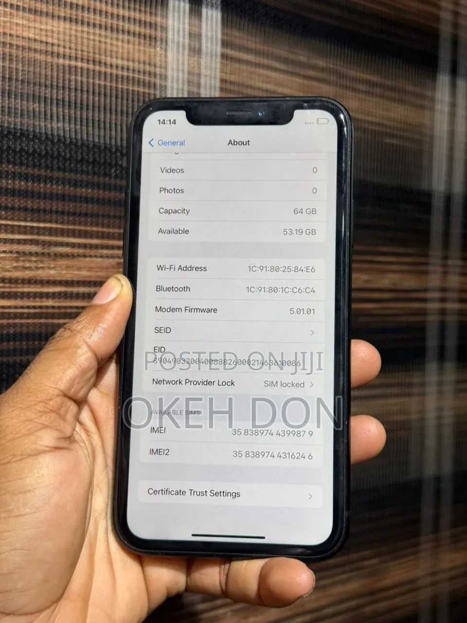 Apple iPhone XR 64 GB Black