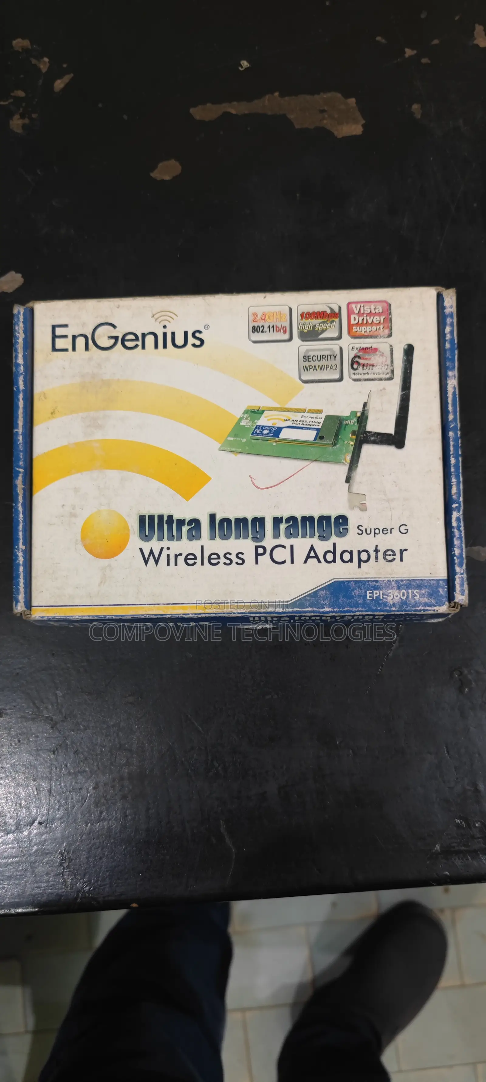 Engenius Ultra Long Range Wireless Pci Adapter