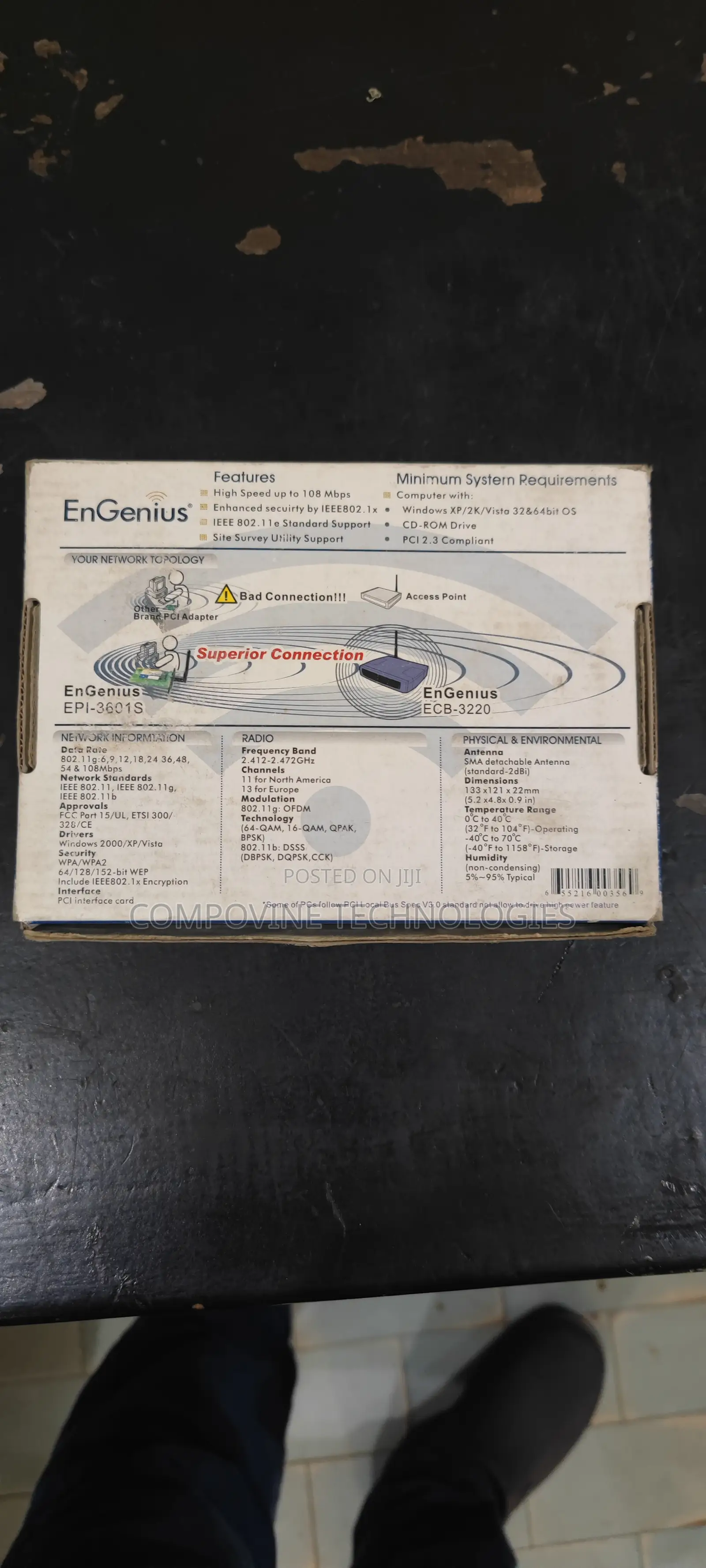 Engenius Ultra Long Range Wireless Pci Adapter