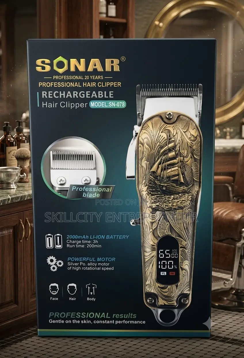 Sonar Rechargeable Hair Clipper