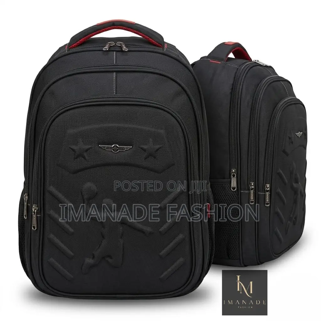 Basketball Edition Large Backpack – Black