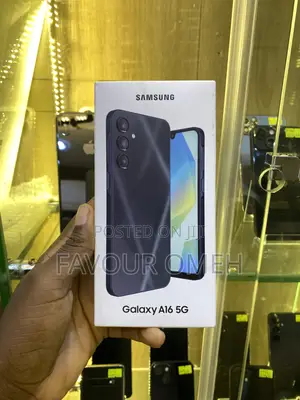 New Samsung Galaxy A16 5G 128 GB Black