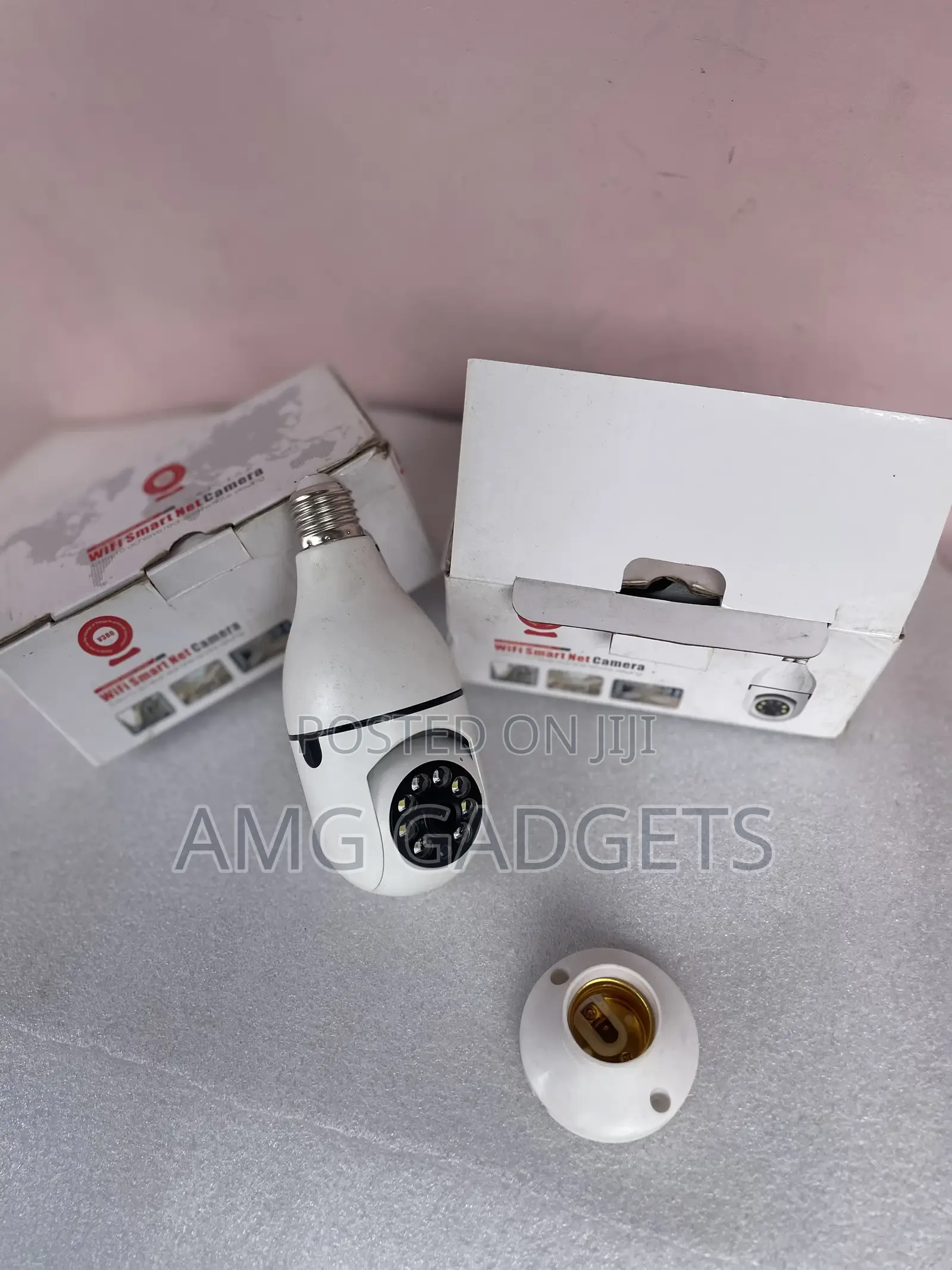 Wifi Ip Mini Camera E27 Bulb Security Surveillance Smart CCTV Ir Light