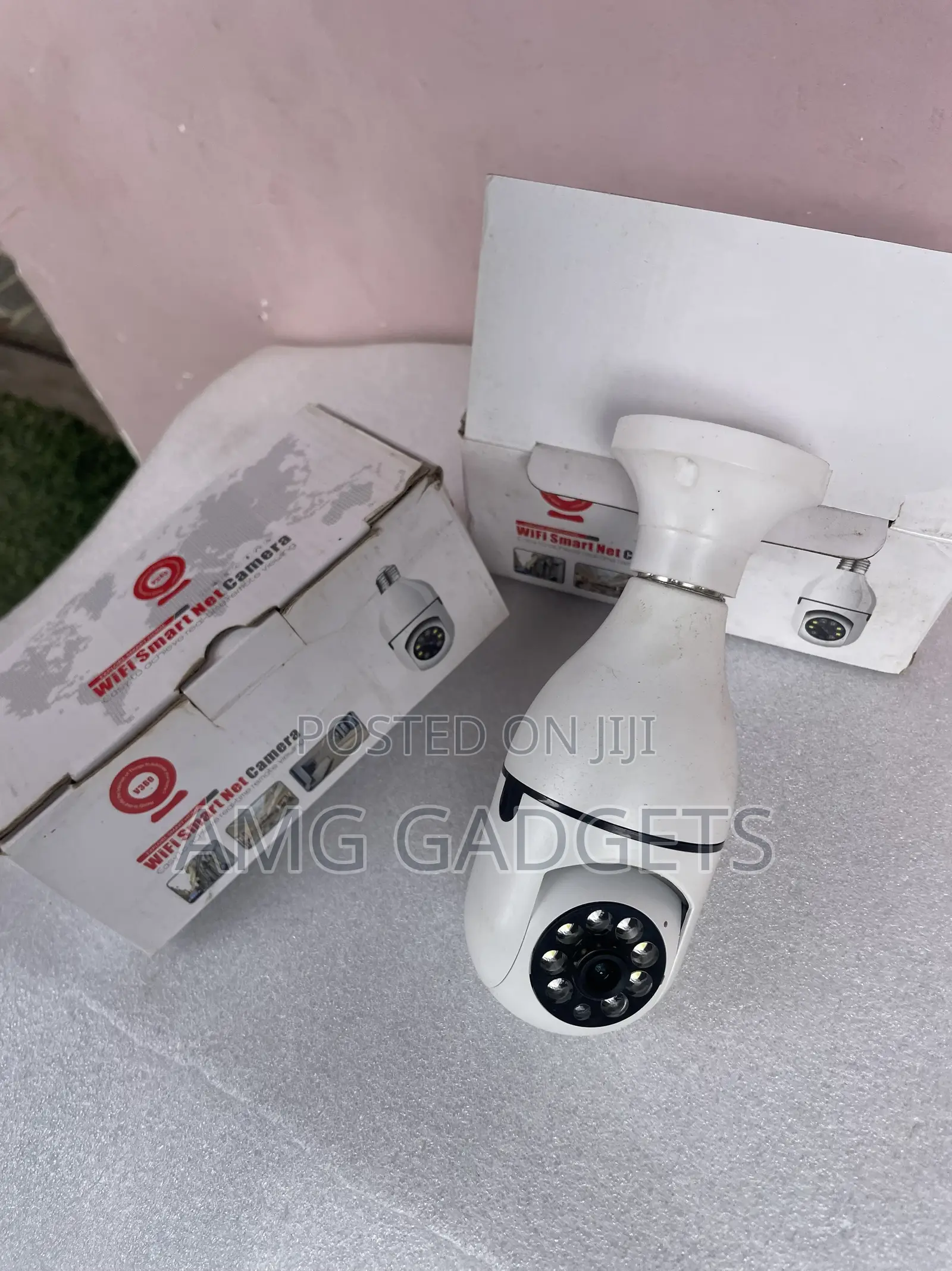 Wifi Ip Mini Camera E27 Bulb Security Surveillance Smart CCTV Ir Light