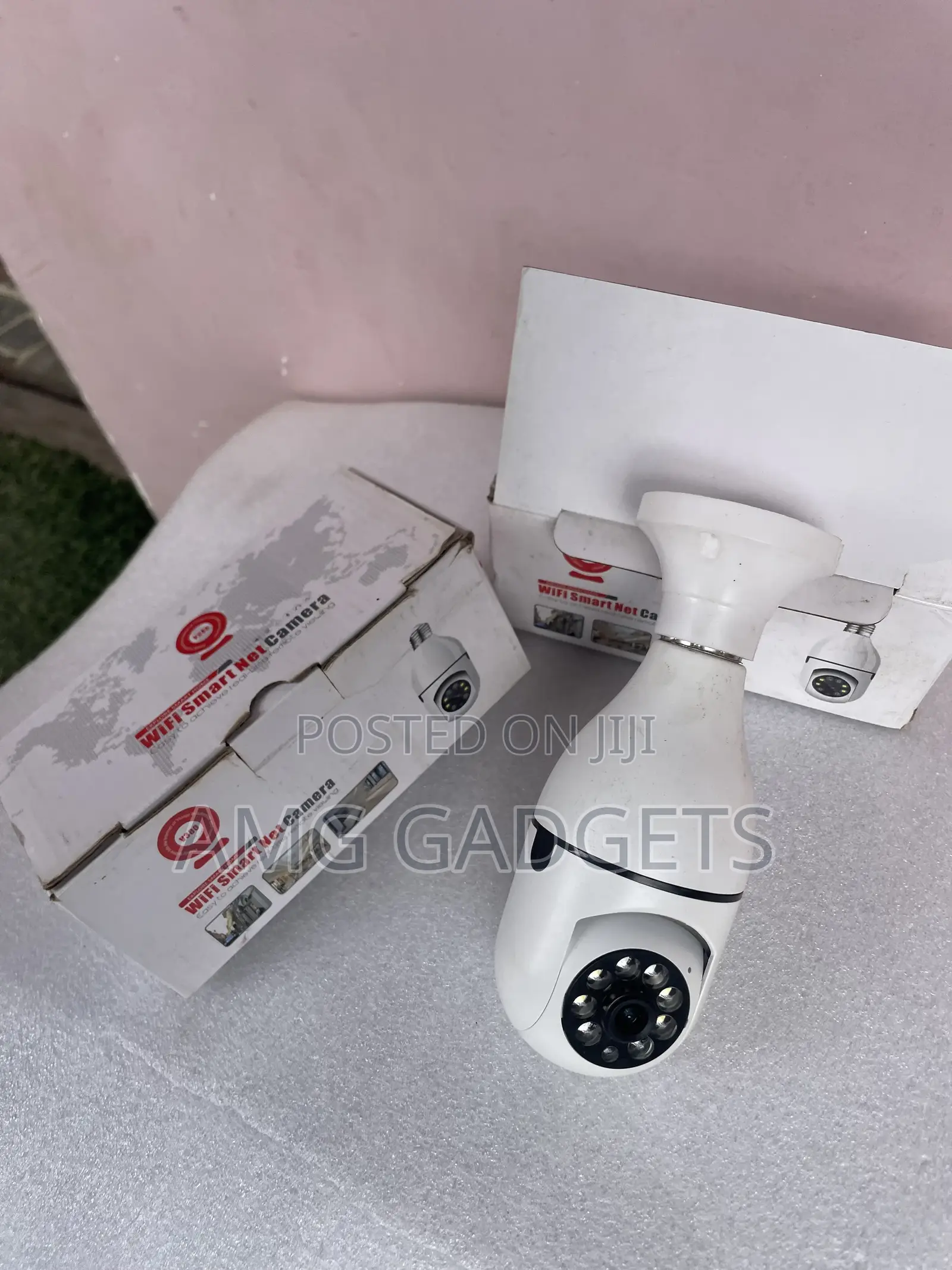 Wifi Ip Mini Camera E27 Bulb Security Surveillance Smart CCTV Ir Light