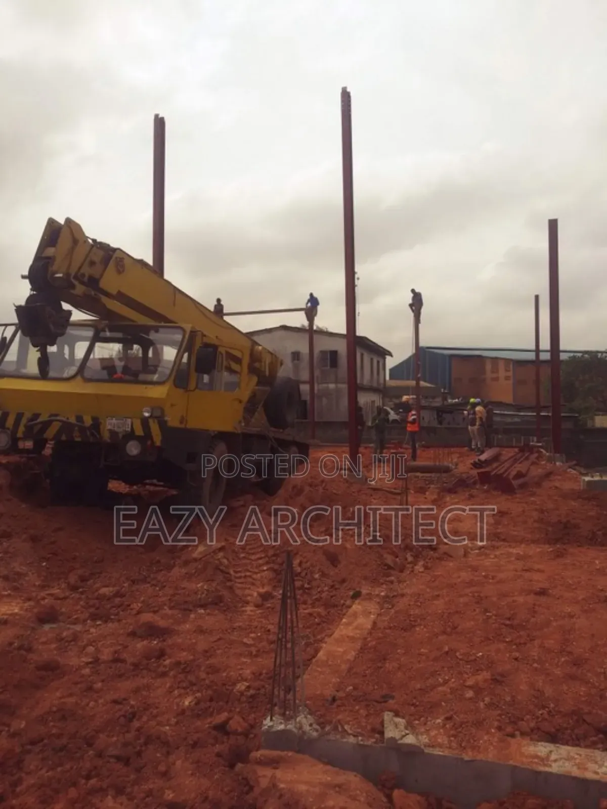Professional Construction Site Engineer Project Coordinator