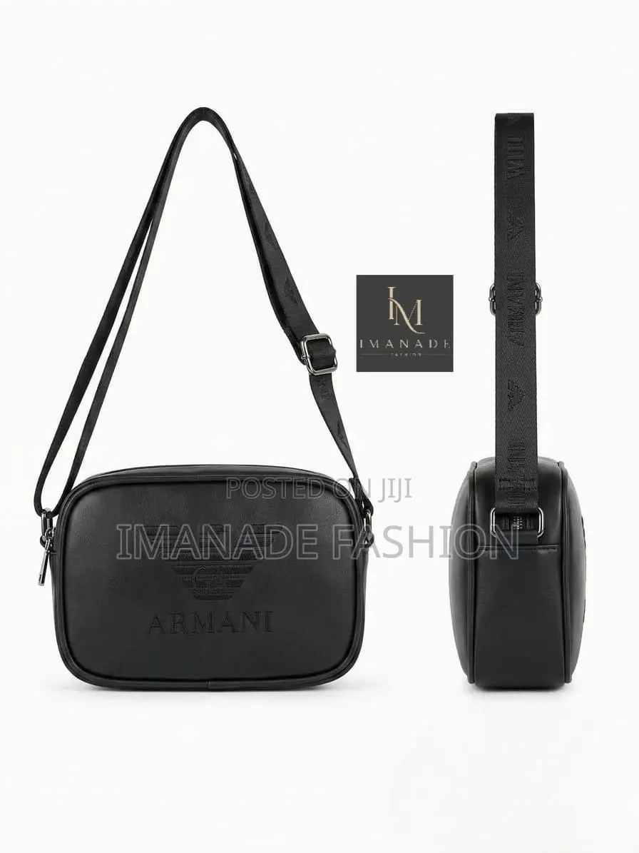 Armani Crossbody Bag – Black