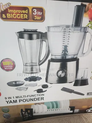 9in1 Multifunctional Yam Pounder