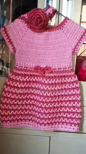 Handmade Crochet Princess Dress