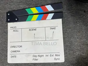Professional Movie Slate Clapper Board