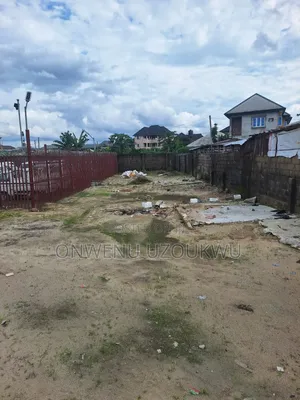 Fenced 1 Plot of Land for Rent Situated Along East-West Road Alakahia