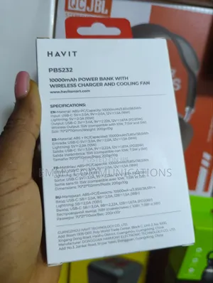 Cooling Fan Power Bank