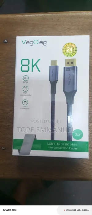 Veggieg Usb-C to Displayport Cable