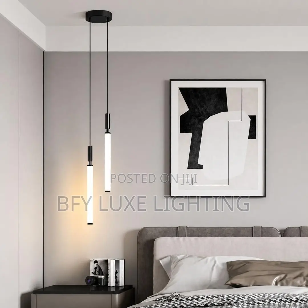 Luxury Curved Brass Chandelier - Bubble Glass Light