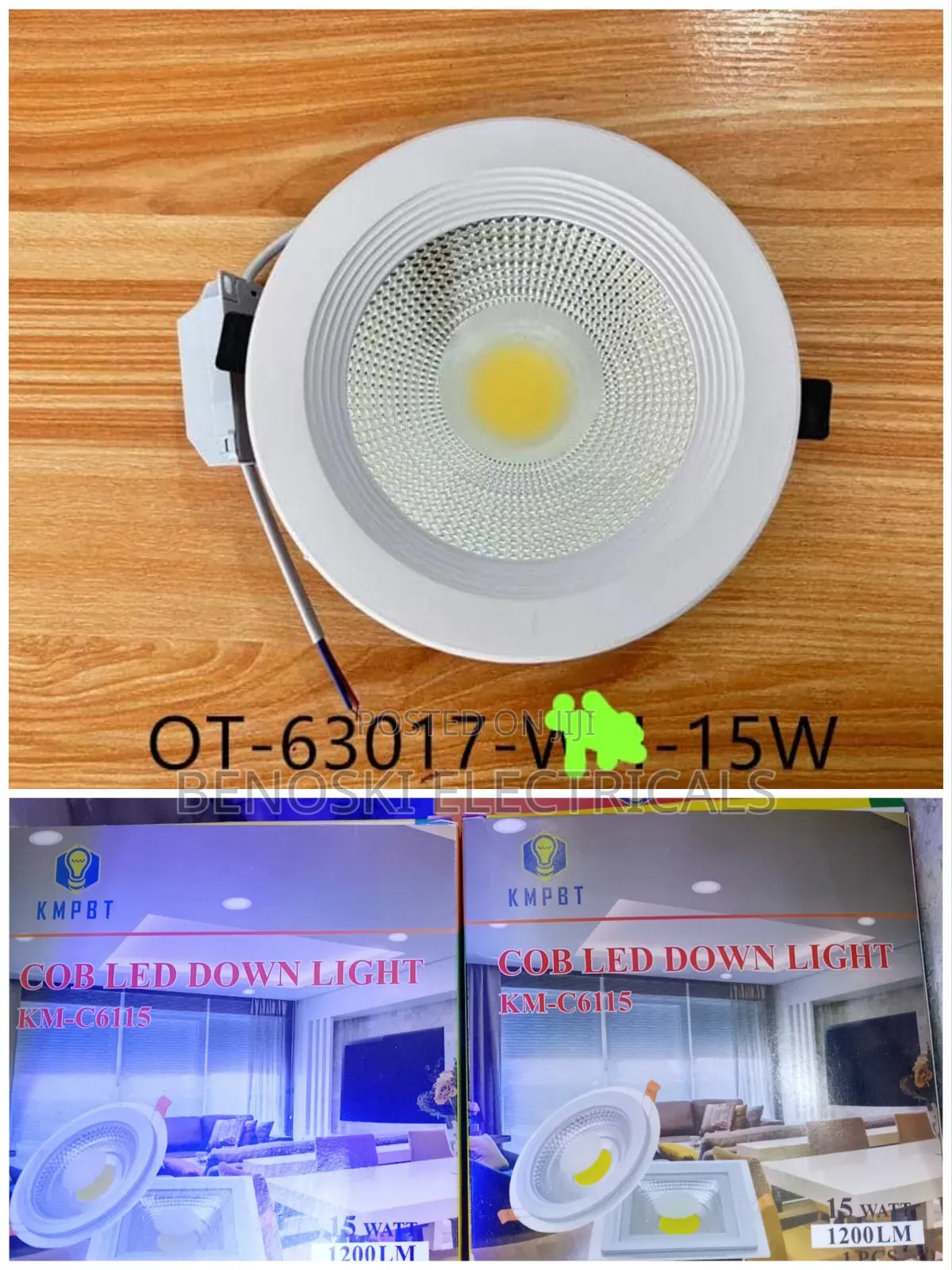 15w Pop Light Glass